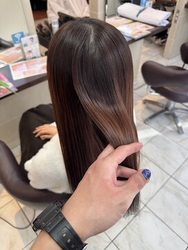 アルターリアン(aL ter LieN) 黒髪/ボブウルフ/ネビージュ／小顔／ワンレン/千葉/宮野翔