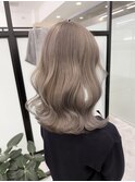 RENYA☆ホワイトベージュ レイヤーカット イメチェン