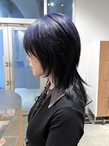 ローエ バイ デコ(Rohe by DECO)&nbsp;【廣川】ロングウルフ/ルーツカラー/デザインカラー/中性ウルフ