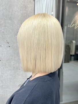 エクラ(ECLAT) blond color