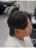 名古屋ニュアンスパーマフェザーパーマフェザーショートウルフ