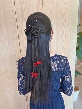 ランリ 金山 名古屋(Ranri) 【ハーフアップアレンジ】　金山/名古屋/ヘアセット