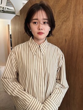 ユー(yew) ミディアムレイヤーカット/ウルフレイヤーカット/顔まわりカット