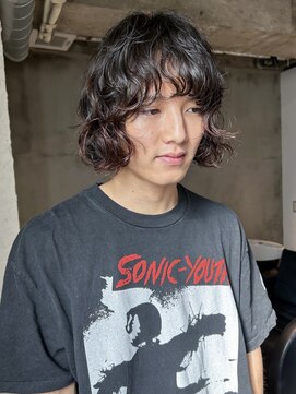 ダンボ(DUMBO) 【sayaca】ボブパーマニュアンスパーマメンズパーマ