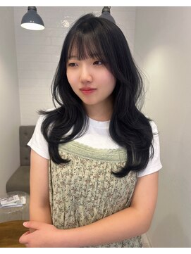 ラヴィズム 長岡店(LUVISM) 韓国/顔周りレイヤー/おくれ毛/ベージュ/ダブルカラー/長岡/宮関