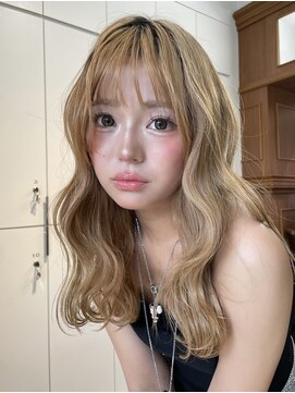 ロンドリメゾン 原宿(Lond re Maison.) 暗めカラー/グランマッシュ/デザインカラー/レイヤーカット/原宿