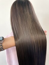 オル(Olu) 【MASAYA】オリーブグレー×暗めカラー×髪質改善トリートメント