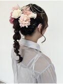 前撮りヘアアレンジstyle