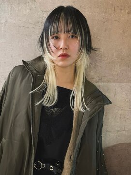 ネハス 名古屋栄店(nehus.) ブリーチ/クラゲヘアー/小顔に見せるヘア/ココアベージュ