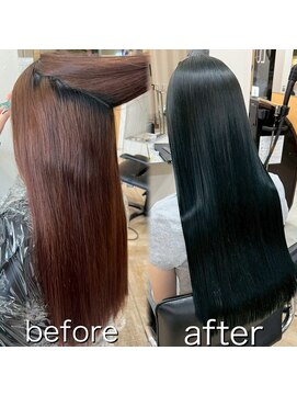 ラヴィズム(LUVISM) 顔周りレイヤー/縮毛矯正/髪質改善/ケアブリーチ万代新潟駅