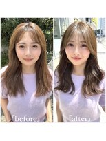 エトワ 新宿(ETOWA)&nbsp;自然体の美髪に◎髪質改善で作るナチュラルシルエットレイヤー