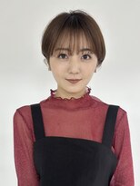 ピークアブー アヴェダ アトレ恵比寿(PEEK-A-BOO AVEDA) 前髪ありショート/20代30代40代/岡野亘希
