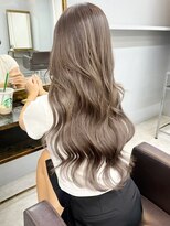 オズ 郡山駅前店(OZ)&nbsp;グレージュカラーケアブリーチレイヤーカット