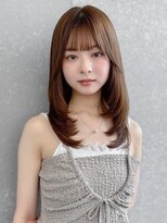 ロンドクレール 川崎(Lond clair) レイヤーカットで小顔印象!顔周りデザインがポイント/川崎41