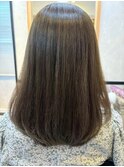 【酸性ストレート×髪質改善バイカルテトリートメント】