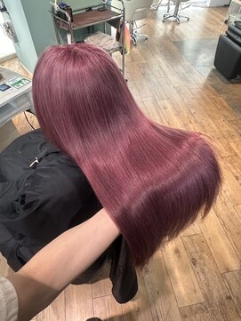 ミラシィ 稲毛(Mirashy) 水素トリートメント×カシスカラー