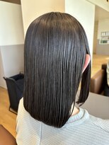 ロッカ(ROCCA)&nbsp;カラー履歴なし◎地毛のまま髪質改善でここまで艶髪に