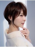 前髪あり大人ショート 30代40代50代【AIN.表参道】川原