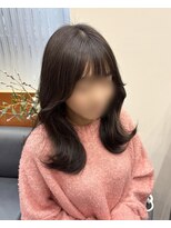 シェルフィ アピタ長久手店 ミディアムくびれレイヤー