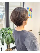 エブリ(evri)&nbsp;ショート　４０代ヘアスタイル　５０代ヘアスタイル　白髪染め