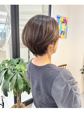 エブリ(evri) ショート 40代ヘアスタイル 50代ヘアスタイル 白髪染め