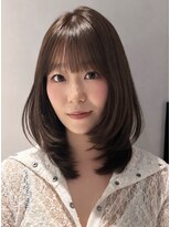 アンドカオマワリカットファム(Fann.)&nbsp;レイヤーカット 前髪 ワンカール 神戸三宮元町 髪質改善 艶髪