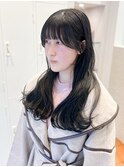 顔周りレイヤー/おくれ毛/韓国風レイヤー/髪質改善【kanna】