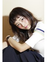 ラウンジ モリオ イケブクロ(Lounge MORIO Ikebukuro) 【morio池袋】外ハネセミロングスクエアバング2