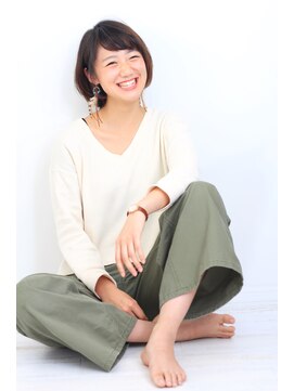 アルターシェリー(aL-ter che'rie) ナチュラルで大人っぽいけど可愛いいショートヘア 【屋代】
