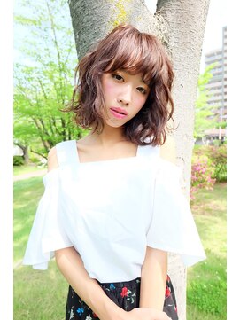 アヴァンティ ヘアーアンドスパ(avanti hair&spa) ☆チュールバングの愛されボブ★