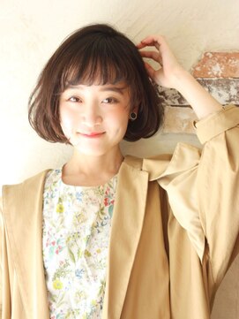 ソース 天王寺(SOURCE) 【Source】オン眉ボブ