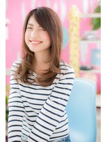 ミック 日暮里店(miq)&nbsp;カジュアルもフェミニンも◎エアリーロングa