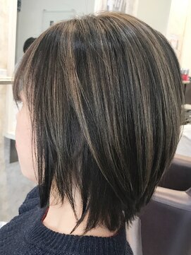 ヘアーエポック(hair epoque) 【中嶋唯之】外国人風ハイライト/コントラストstyle