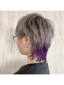 ヘブンリー(heavenly) 10代20代/ブリーチオンカラー/外国人風カラー/ハンサムショート