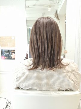 ファイブボックスヘアー 広島(five vox hair) シルバーグレージュ