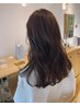 【ご新規様人気No.2*】カット+カラー+ヘッドスパ+クレンジング￥17050→￥13000