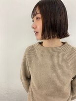 エンドリンク(endlink) endlink束感前髪切りっぱなしボブ