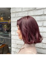 フオラヘアー 中板橋店(Fuola HAIR) ボルドーレッドカラー