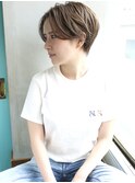 天神【BIRTH】大人かわいい前髪なしショート