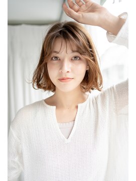 マグノリア オモテサンドウ(MAGNOLiA Omotesando) 柔らかエアウェーブで毛束が踊るフレアパーマ