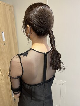 ローレンジウ(LOREN JU) 名駅/名古屋駅/学割U24/レイヤーカット/オージュア/ダブルカラー