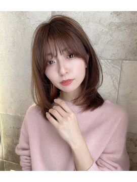 ヴィンス(vince) 韓国風/ヨシンモリ/フェイスレイヤー/2wayバング/オルチャン