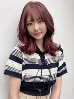 フリーラ 表参道(freera)&nbsp;顔まわりふわっと可愛い。鎖骨ミディアム