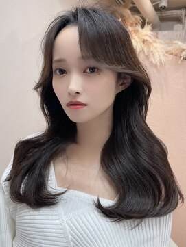 ユニ 表参道(uni) 大人気の韓国風くびれレイヤーカット/ヨシンモリ/エギョモリ