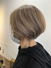白髪染めの方オススメ！似合わせカット＋白髪ぼかしハイライト取り放題￥17600