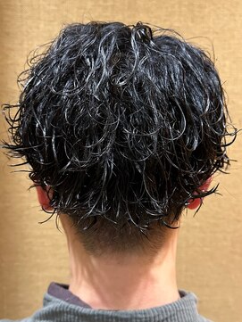 ヒロギンザバーバーショップ 大宮店(HIRO GINZA BARBER SHOP) 登坂広臣風パーマ