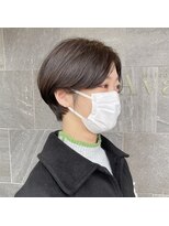 メゾン アヴァロ(Maison Avallo)&nbsp;お客様スナップ　ハンサムマッシュ/ハンサムショート