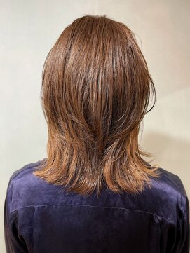 ヘアメイク パッセージノエ 浜田山店(Passage noe) ワンカールウルフ