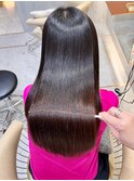 美髪トリートメント×縮毛矯正【艶髪髪質改善】