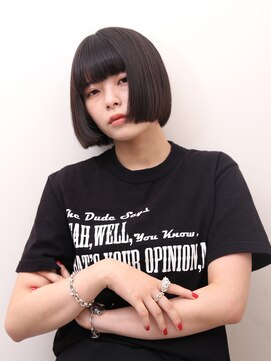 ヨファ ヘアー(YOFA hair) 大人ガーリーモードストレートショートボブ0606